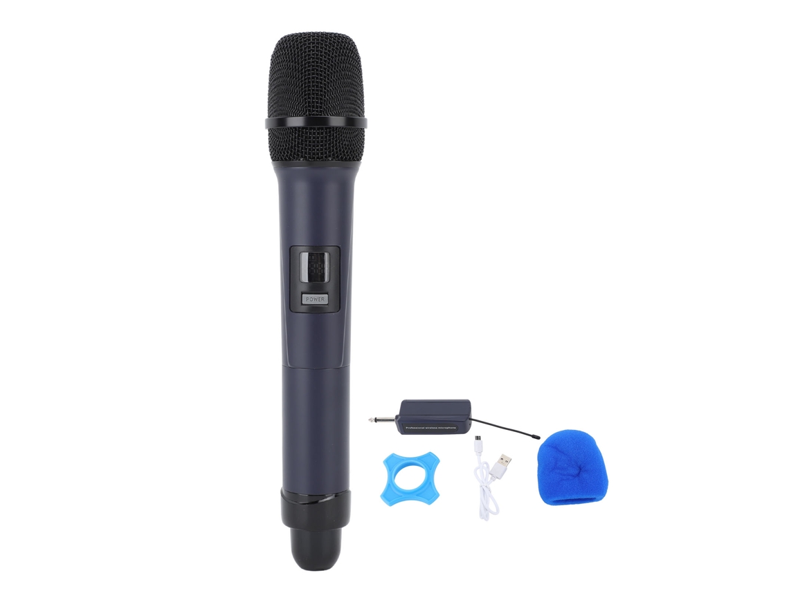 Micrófono Inalámbrico Portátil De Banda U De Alto Rendimiento Para Karaoke Infantil Y Actuaciones En Fiestas.
