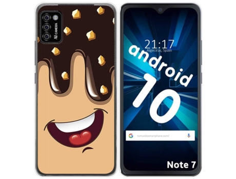 Carcasa Cubot Note 7 TUMUNDOSMARTPHONE Dibujos Multicolor