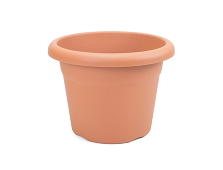 PLASTIKEN TERRA - Maceta Redonda Medida 35 cm 14L Terracota