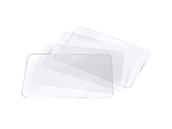 Rebe-mantel De Mesa Transparente Lavable Resistente Al Calor Antideslizante Para Cocina (4 Unidades)