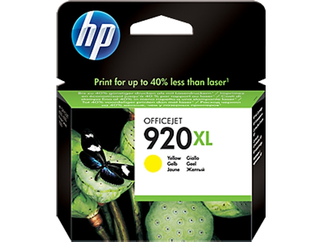 Cartucho de tinta HP 920XL amarillo original (CD974AE)