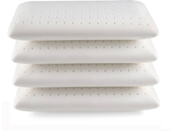 Juego de 4 Almohadas de Dormir ECCOX Visco Perforada (60x40 cm)