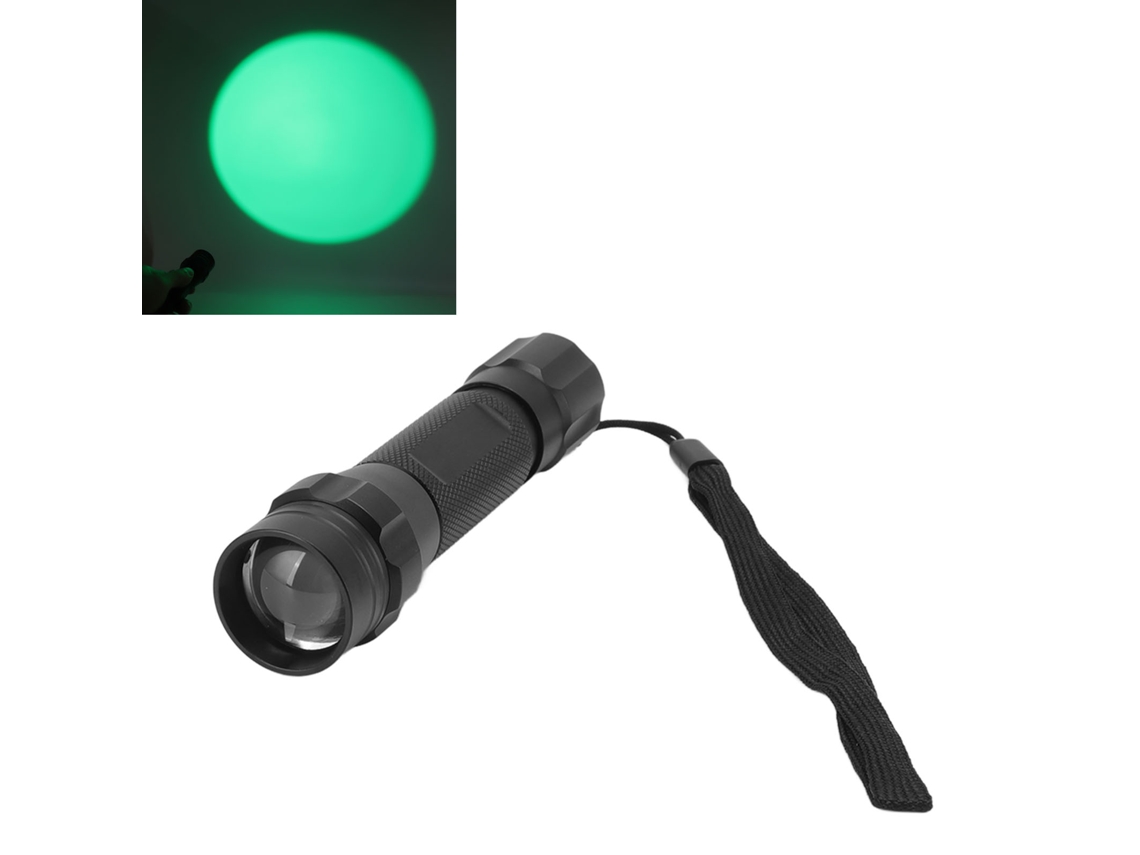 2026-linterna Led Verde Ajustable De Modo Único Portátil Para Caza Observación Astronomía Camping