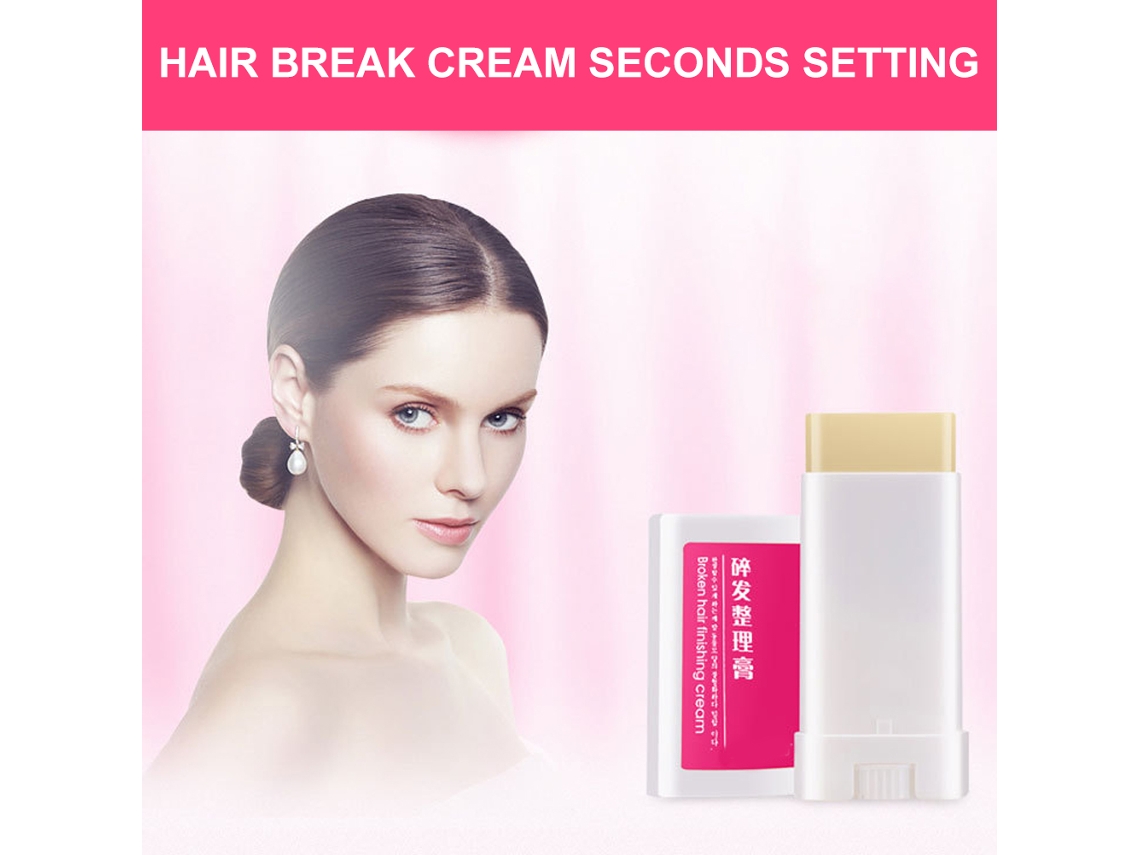 Crema Para Arreglar Cabello Roto Esencial Para Mujeres Crema De Estilo Refrescante Stick De Cera Fijadora