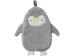 Toalla Kofihety Baño Capucha Pingüino Gris (13x9x5cm)