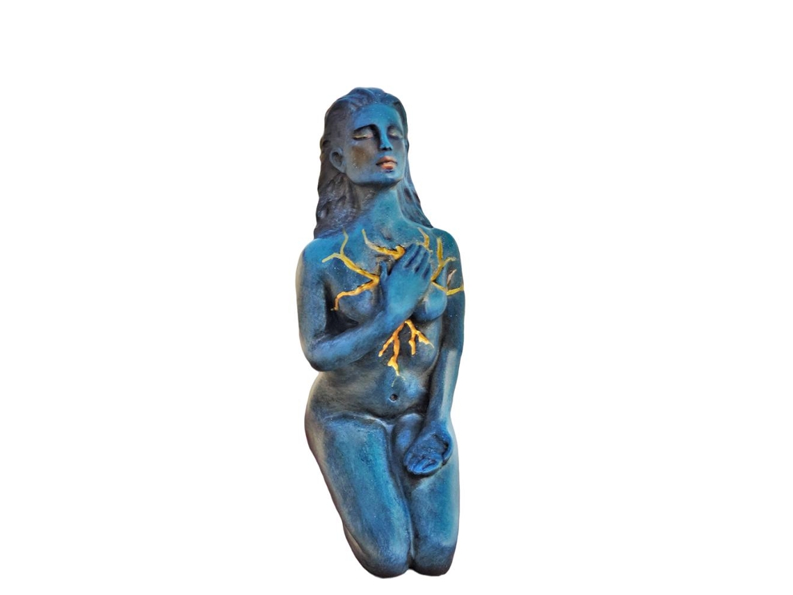 Estatua De La Diosa Del Amor Propio, Escultura De Resina, Decoración Para El Hogar/oficina, Regalo