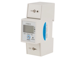Medidor Eléctrico Digital Monofásico 10(40)a Para Riel Din Kwh Electrónico