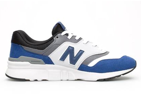 Zapatillas Deportivas NEW BALANCE 997 (Blanco, Azul, Gris - Material Sintético- 42)