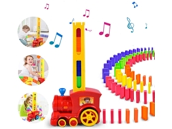 Tren de dominó de relaciones espaciales, revista de carga rápida, juego interactivo para niños, juguetes Montessori seguros y educativos