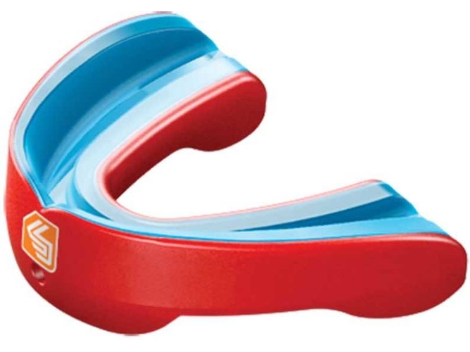 Protector Dental SHOCK DOCTOR Gel Nano Youth (Talla: Única - Rojo y Azul)