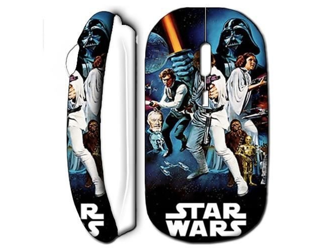 Ratón inalámbrico MANIACASE Star Wars White