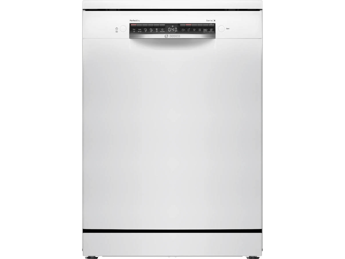 Lavavajillas BOSCH SMS6ZCW10E Serie 6 (14 Cubiertos - 60 cm - Blanco)