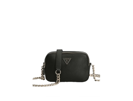 Bolsa de Hombro GUESS JEANS Mujer (Poliuretano - Negro)