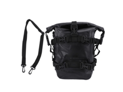 Bolsa Lateral De Motocicleta De Gran Capacidad, Resistente Al Agua, De Pvc Antideslizante, Para Motocicletas De Carretera Y Todoterreno, Color Negro.
