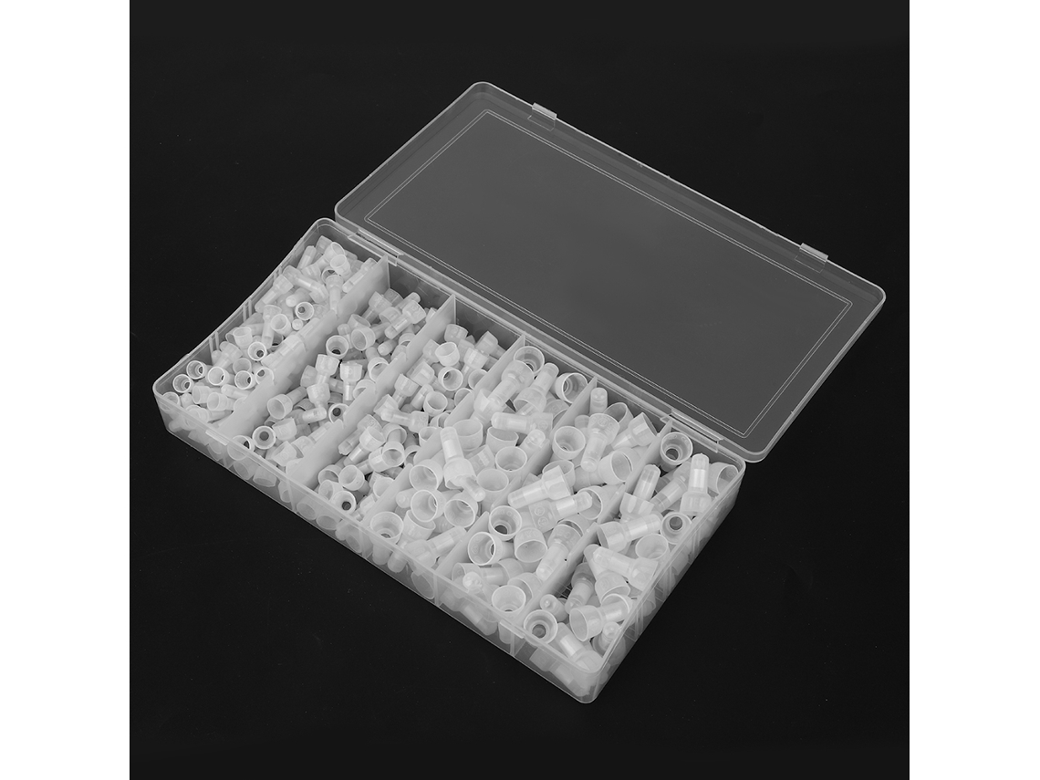2026-as-kit De 300 Terminales De Prensado De Extremo Cerrado Para Cable Awg 22-16/16-14/12-10