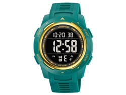 (verde Transparente) Elegante Reloj Deportivo De Pantalla Única, Reloj De Pulsera Electrónico Luminoso Para Uso En Exteriores.