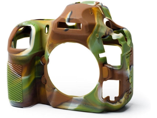 Funda silicona EASYCOVER Nikon D850 Camuflaje