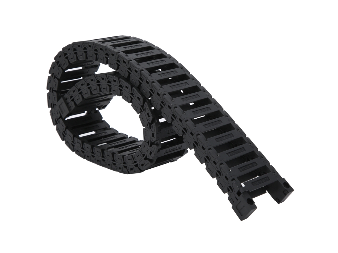 2026velora-cadena De Arrastre De Cable Silenciosa De Nylon Porta Cables Desmontable S13x37 0.7m Puente Remolque