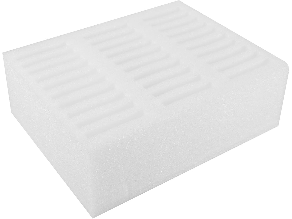 Caja Organizadora Multifuncional De Espuma Blanca Para Teléfono Con 30 Compartimentos.