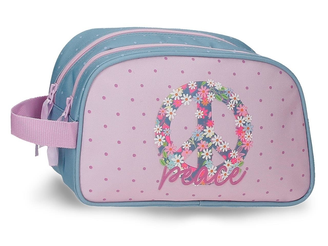 Neceser ROLL ROAD Peace dos compartimentos adaptable
