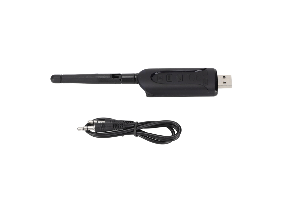 Transmissor Bt 5.3 Le502 Com Baixa Latência Suporta 2 Dispositivos Sem Fio Para Tv E Computador