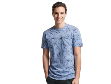 Camiseta para Hombre SUPERDRY (XS - Multicolor)