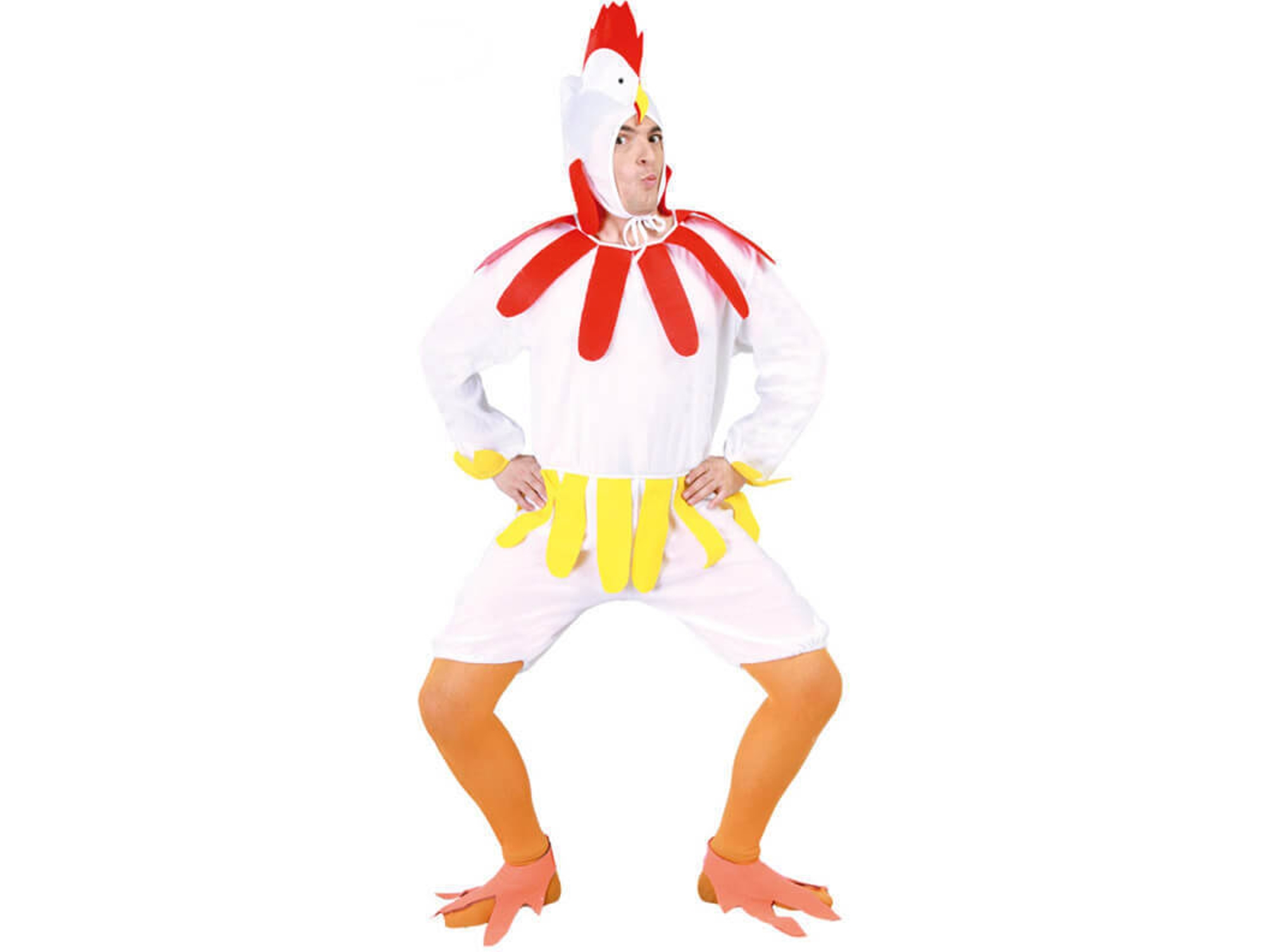 Disfraz de Hombre DISFRAZZES Gallina (Talla: L)