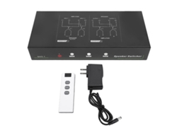 Comutador De Amplificador E Alto-falante Com Controle Remoto Transmissão Lossless Xlr Jack Para Concert Cinema