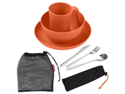 Juego de utensilios portátiles para acampar - Ladrillo de trigo