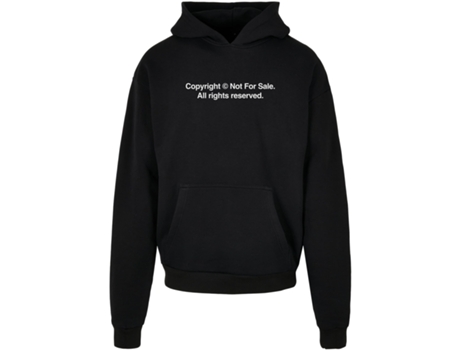 Sweatshirt Unisexo MISTER TEE (M - Negro)