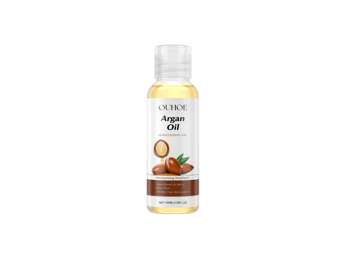 El aceite esencial de argán marroquí Ouhoe hidrata el cabello y la piel.