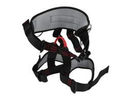 Arnés De Seguridad De Media Cintura Con Soporte Lumbar Para Trabajos En Altura Y Escalada En Roca.