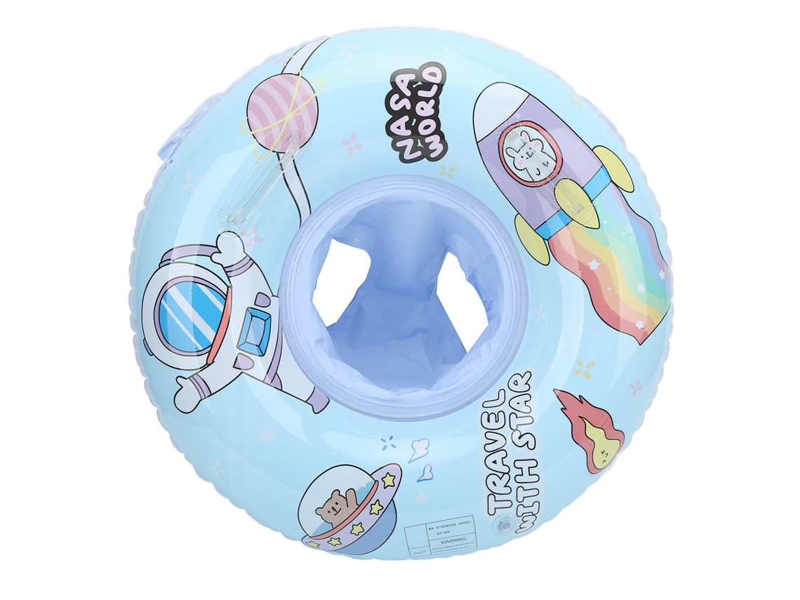Anillo de buceo inflable para bebés de 70 cm con asiento de seguridad