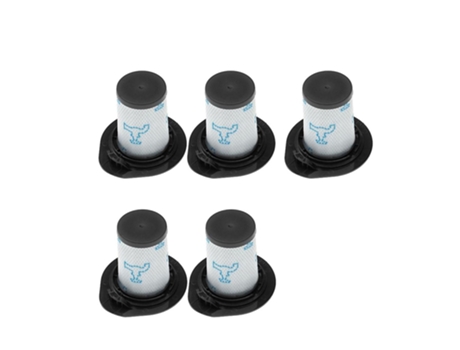 5 peças de filtro de substituição para rowenta air force all-in-one 460