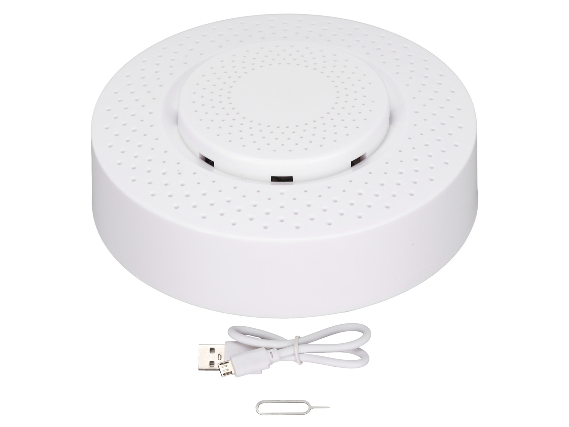 Detector de calidad del aire inteligente con Wi-Fi para formaldehído, COV, CO2, humedad y temperatura, compatible con Tuya Kofihety