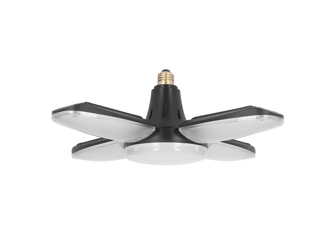 Bj-lâmpadas De Garagem Led 120w 13600 Lm Super Brilhantes Deformáveis Com 4 Painéis Ajustáveis 85-265v