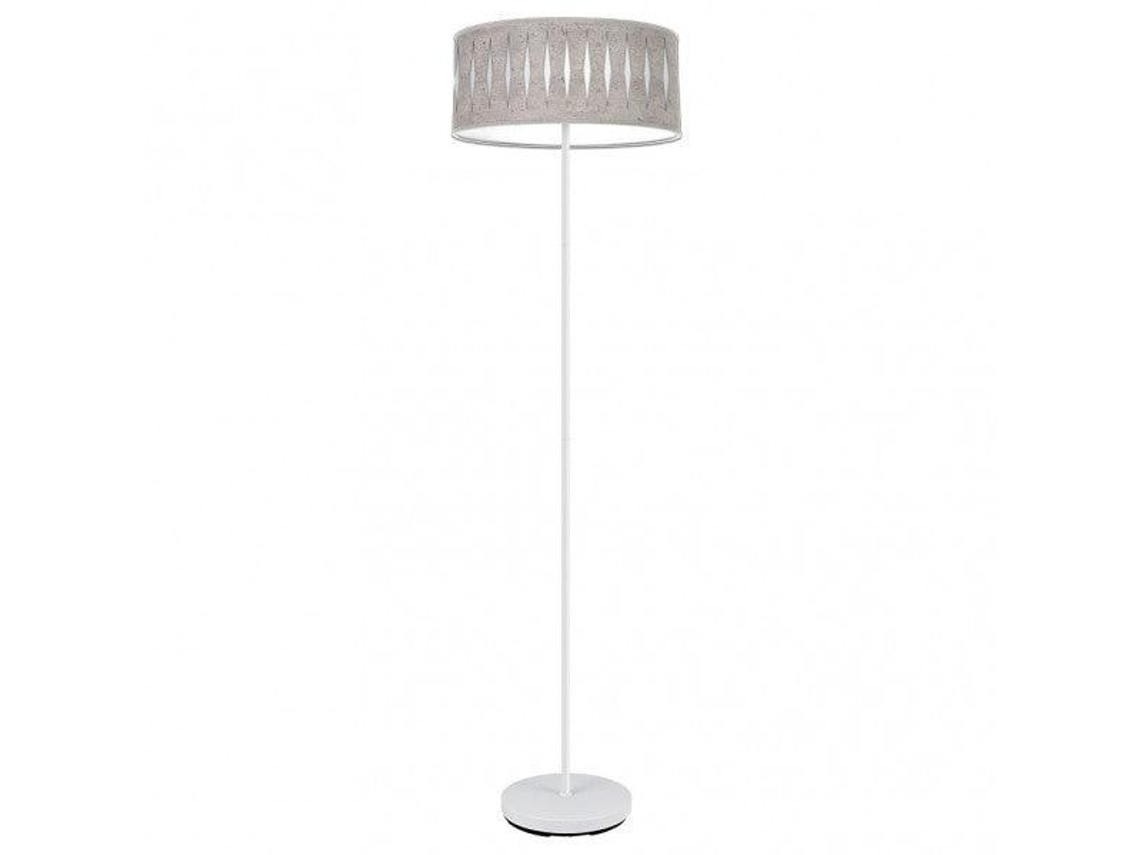 Lámpara de piso de piron 1xe27 blanco