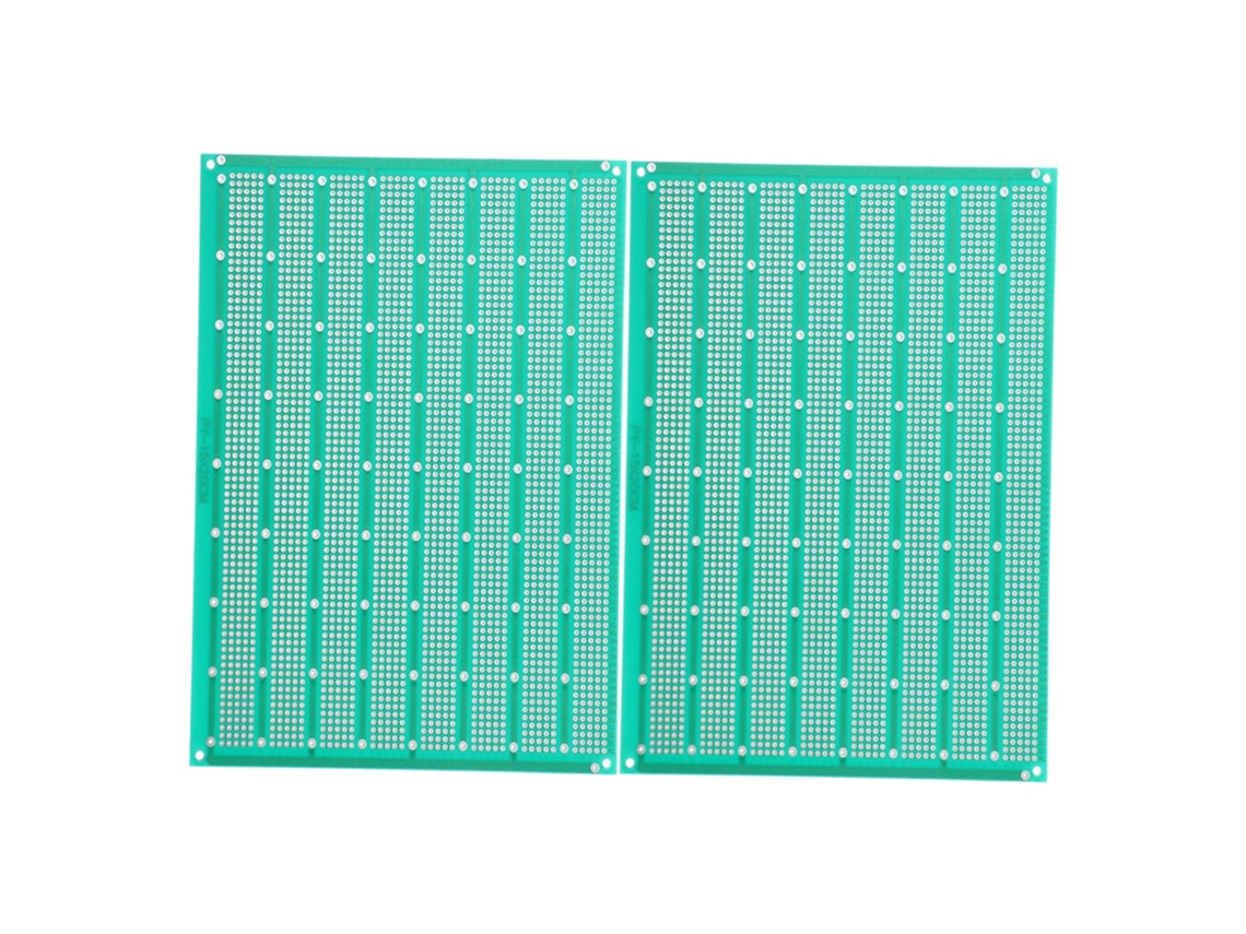 2 Placas De Circuito Impreso De Una Sola Cara Para Prototipado Electrónico, Experimentación Y Circuitos Domésticos.