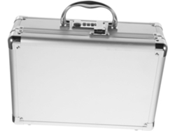 Caja de herramientas con relleno de espuma, estuche metálico para almacenamiento y transporte, organizada por Gokoco