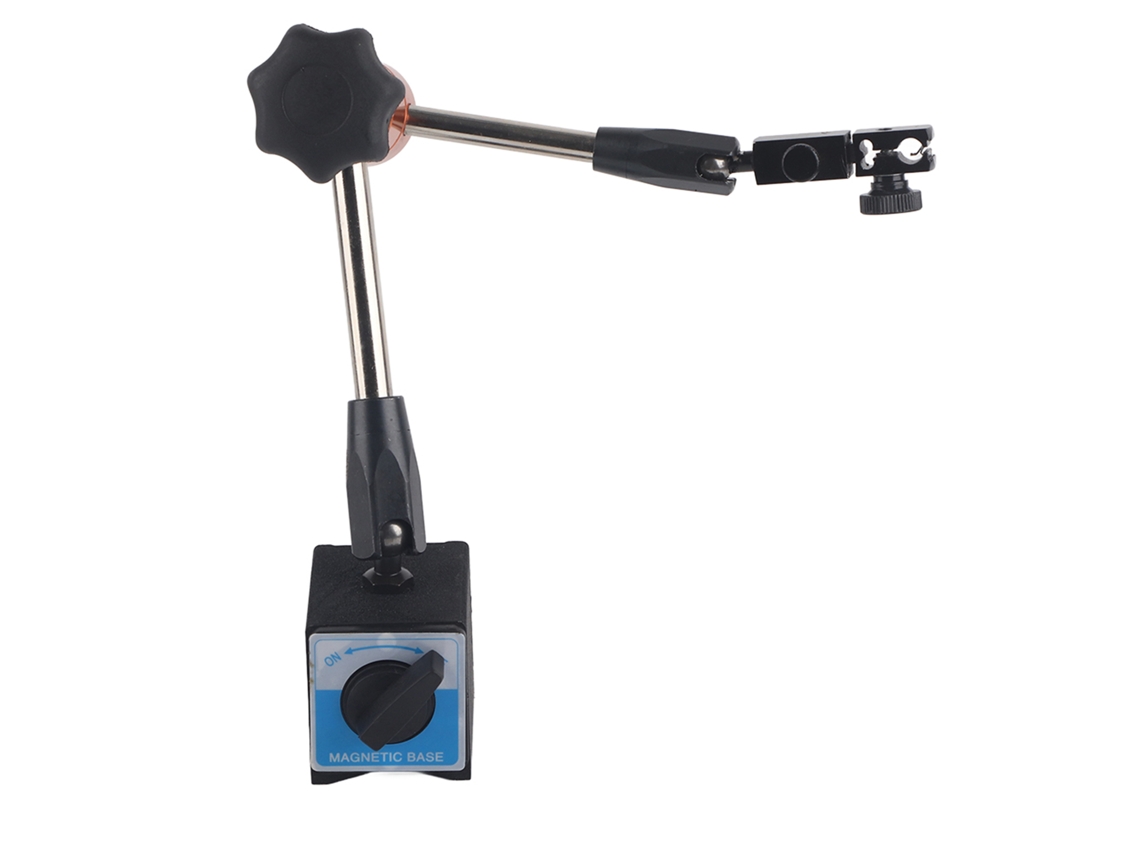 Soporte Ajustable Con Base Magnética Universal, De 368 Mm, Para Indicador De Nivel De Esfera.