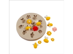 Molde De Silicona Con Forma De Panal De Abeja Para Decorar Pasteles, Cupcakes, Chocolate Y Galletas.