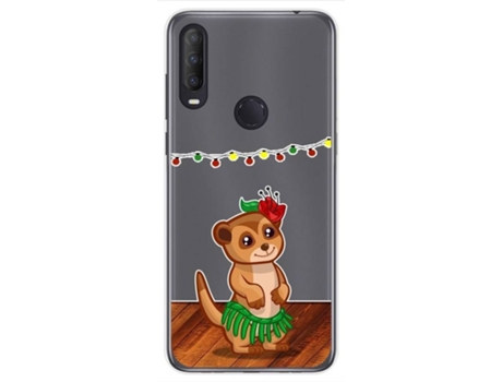 Carcasa Alcatel 1S 2020 TUMUNDOSMARTPHONE Dibujos Transparente Multicolor