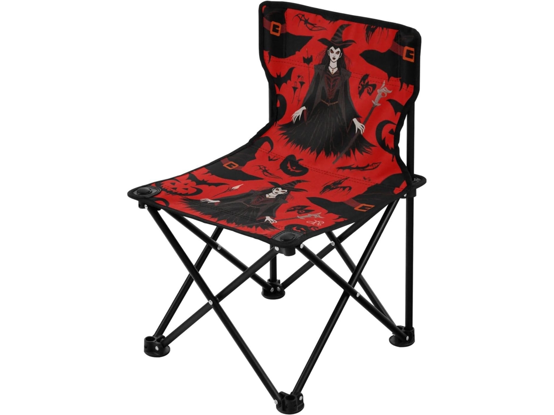 Silla De Camping Ultraligera Y Acero Nailon Transpirable Resistente