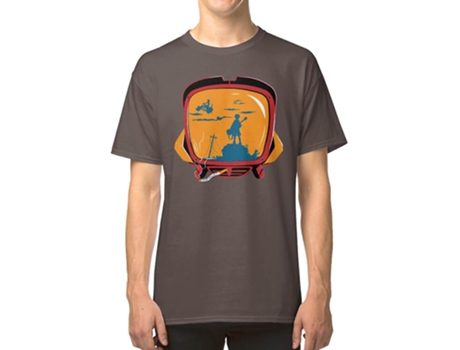 Camiseta ROCKINSTONE Never Knows Best Algodón para Hombre (2XL - Negro)