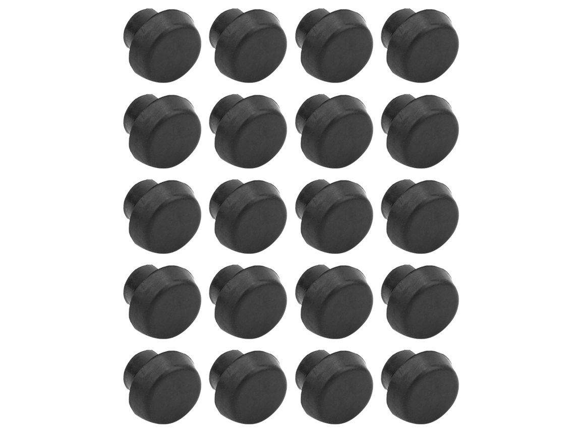 20 Tapas De Goma Para Tacos De Billar - Accesorio Protector Antiimpacto