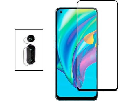Kit Protector de Cámara Trasera Huawei Honor V20 PHONECARE y Cristal Templado 5D Full Cover