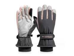 Guantes de esquí y nieve de invierno impermeables con tacto térmico para hombres y mujeres