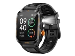 Reloj Inteligente Kt89 Con Protección Impermeable De 3 Atm Y Batería De Larga Duración De 25 Días (negro)