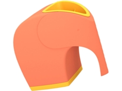 Caja de pañuelos multifuncional y cómoda con diseño creativo en plástico naranja con estampado... CHABERLU