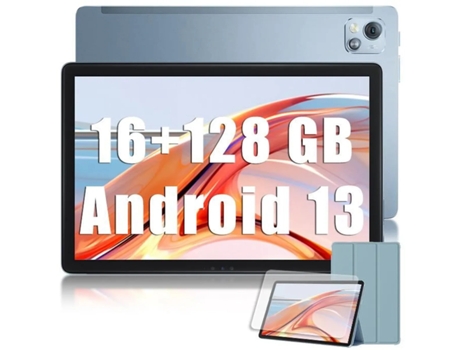 Tablet BLACKVIEW Tab 13 Pro (10.1" - 16GB-128GB/SD 1TB - 7680mAh(18W)- 4G,WiFi - SIM Doble - Azul)